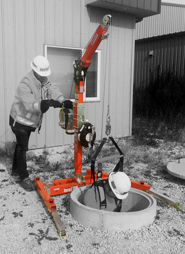 Paranco a cavo meccanico - Tuff Built Products Inc. - leggero / regolabile