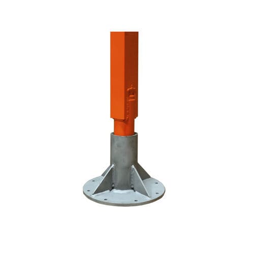Supporto di condutture - Tuff Built Products Inc. - in acciaio / con flangia / fisso