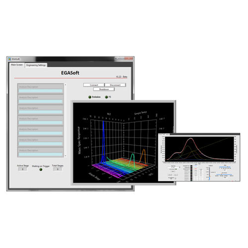Software per spettrometria di massa - EGAsoft - Hiden Analytical - di analisi di dati / di analisi di processo / di acquisizione e di analisi per dati