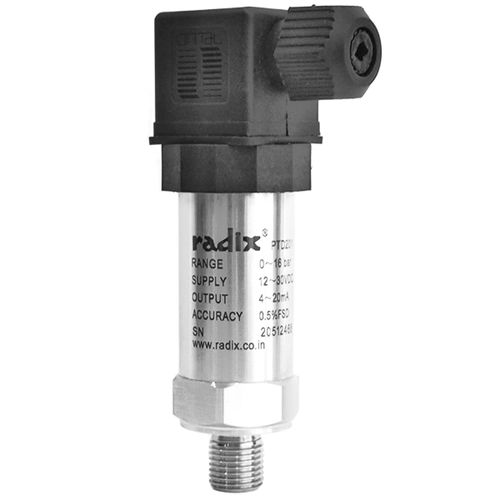 Trasmettitore di pressione 4-20 mA - PTX201 - Radix Electrosystems Pvt Ltd - DC / su guida DIN / per gas