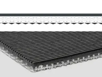 Nastro trasportatore in polivinilcloruro (PVC) - PVK125 LN LRXFS-NA  - Forbo Siegling GmbH - in tessuto / per l'industria agroalimentare / industriale