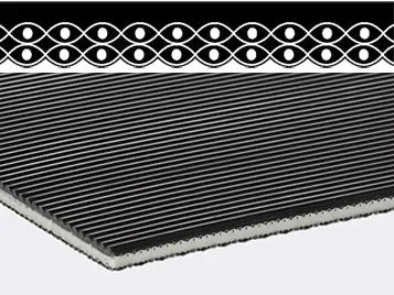 Nastro trasportatore modulare - E 8/2 U0/V/R15 LG-SE - Forbo Siegling GmbH - in poliuretano / industriale / nero