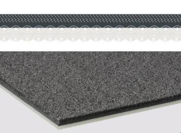 Nastro trasportatore in velluto - E 8/2 U0/V/N16 - Forbo Siegling GmbH - omogeneo / per l'industria elettronica / per linea di produzione