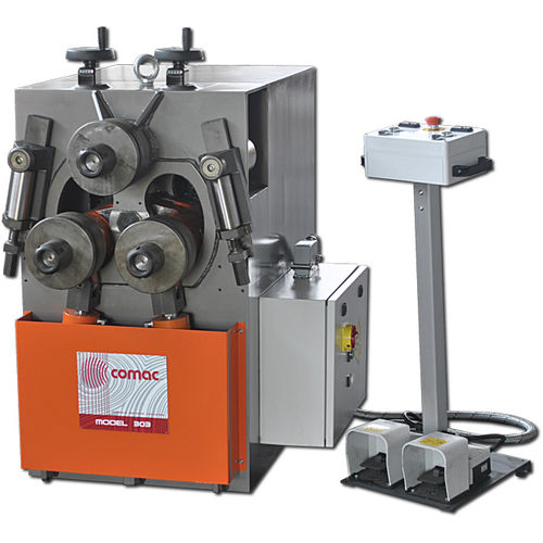 Curvatrice idraulica - 303 - COMAC Srl - per tubi / per profilati / a 3 rulli trascinatori