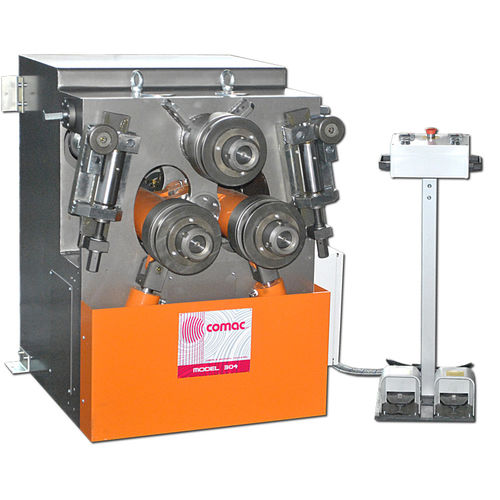 Curvatrice idraulica - 304 - COMAC Srl - per tubi / per profilati / a 3 rulli trascinatori