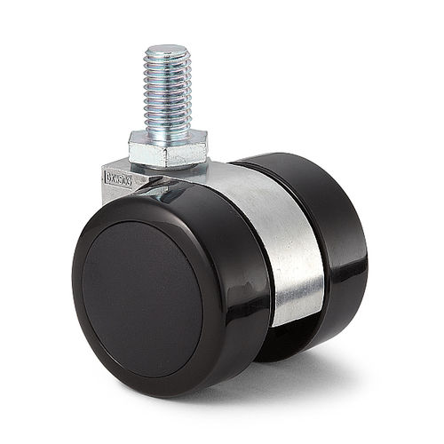 Ruota girevole - GX-W50GN series - SUGATSUNE KOGYO CO., LTD. - con perno filettato / per carichi pesanti / gemellata