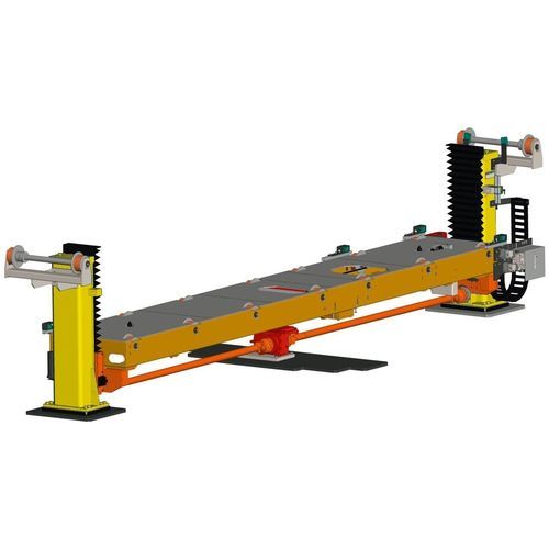 Sistema elevatore di rullo trasportatore - HSF - EXPERT-TÜNKERS GmbH - a colonne / sincrono / per linea di produzione