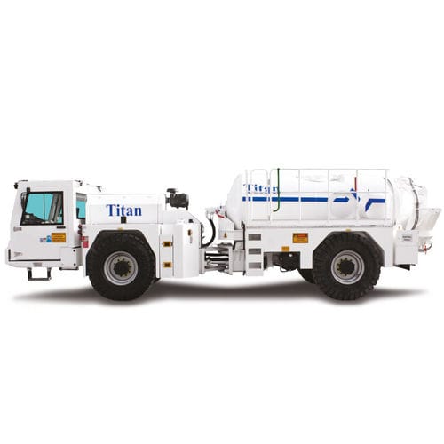 Camion betoniera per miniera sotterranea - BYM6 - Titan Makina Ltd. Sti. - diesel