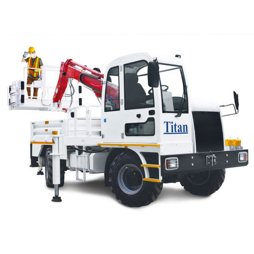 Piattaforma articolata montata su camion - SP1500 - Titan Makina Ltd. Sti. - diesel / per applicazioni minerarie