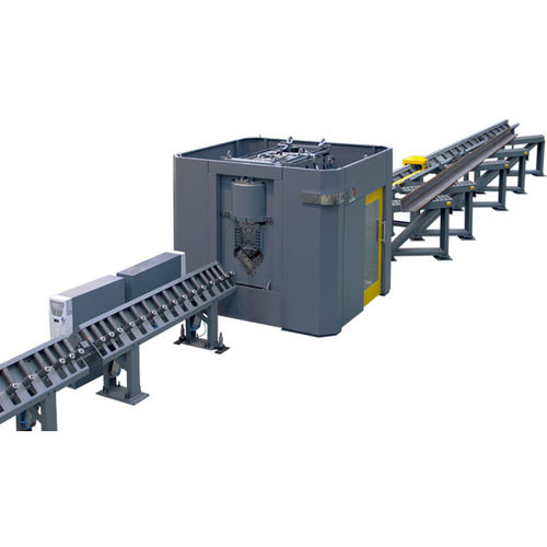 Linea di punzonatura CNC - GAMMA TRACTION 250 - GEKA - idraulica / per profilati angolari / punzonatrice