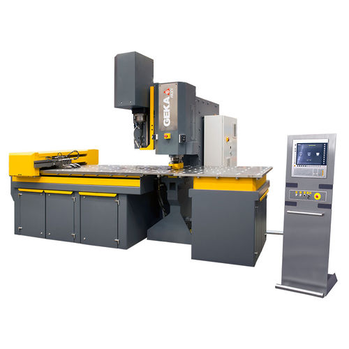 Punzonatrice-cesoia CNC - Paxy series - GEKA - idraulica / per lamiere / punzonatura