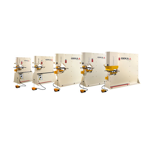 Punzonatrice semiautomatica - PUMA series  - GEKA - idraulica / per barre