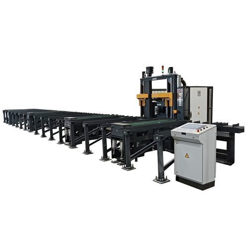 Linea di foratura CNC - SIGMA 110 - GEKA - per profilati di costruzione metallica / per profilati angolari / per profilati piatto