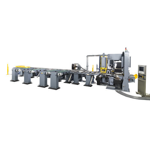 Linea di punzonatura CNC - ALFA 500/150 - GEKA - idraulica / per barre / per profilati piatto