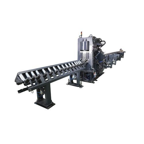 Linea di punzonatura CNC - GT 200 - GEKA - idraulica / per profilati angolari / per barre