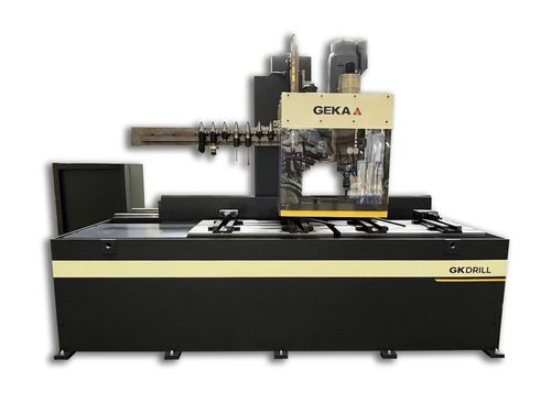 Centro di lavoro 3 assi - GKDRILL 20 - GEKA - verticale / per acciaio / di fresatura