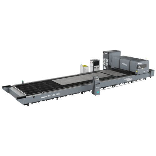 Macchina da taglio grande formato - SMART GIANT series - Accurl Machine Tools - laser a fibra / per alluminio / per acciaio inossidabile