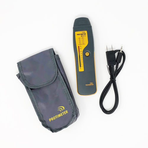 Misuratore di umidità per materiali da costruzione - Mini C® - PROTIMETER - ad albero / con display digitale / umidità relativa