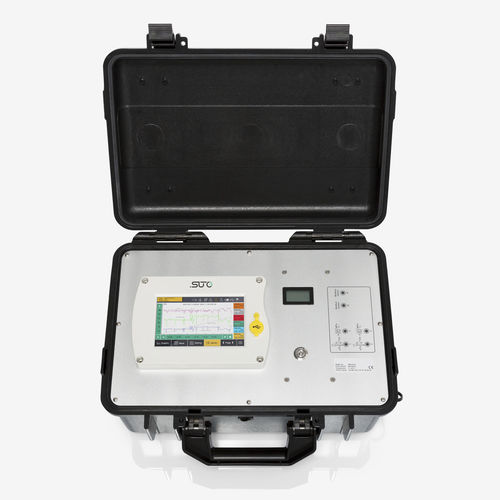 Data logger di portata d'aria - S551 - SUTO iTEC GmbH - con display / con alimentazione a batteria / multicanale