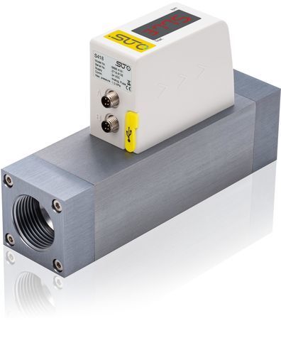 Misuratore di portata termico - S418-V - SUTO iTEC GmbH - massico / per aria / DN8 - 1/4"