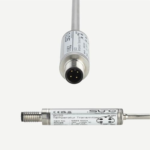 Sensore di temperatura Pt1000 - S020 - SUTO iTEC GmbH - ad inserimento / 4-20 mA / connettore M12