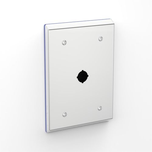 Scatola per pulsante - PH-PB1-50-P316-22.5 - Electrix International Ltd - per montaggio a filo / rettangolare / in acciaio inossidabile lucido