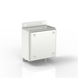 Scatola per guida DIN - SL-TCE10-S316 BK - Electrix International Ltd - quadrata / in acciaio inossidabile / per l'industria farmaceutica