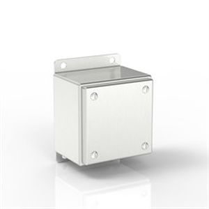 Scatola per guida DIN - SL-TCE20-S316 BK  - Electrix International Ltd - quadrata / in acciaio inossidabile / per l'industria farmaceutica