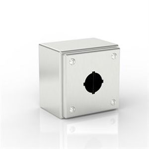 Scatola a parete - SL-XPB1-S316-30.5 - Electrix International Ltd - quadrata / in acciaio inossidabile / per pulsante