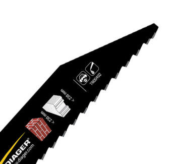 Lama per sega alternativa - L206S - DIAGER - per troncatura / in carburo de tungsteno / per calcestruzzo