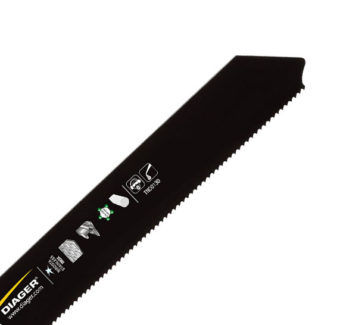 Lama per sega alternativa - L202S - DIAGER - in carburo de tungsteno / per acciaio / per acciaio inossidabile