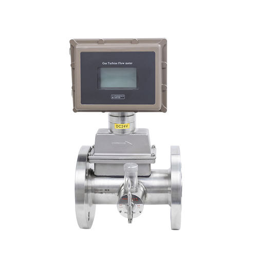 Misuratore di portata a turbina - Feejoy Technology - volumetrico / per gas / in acciaio inossidabile