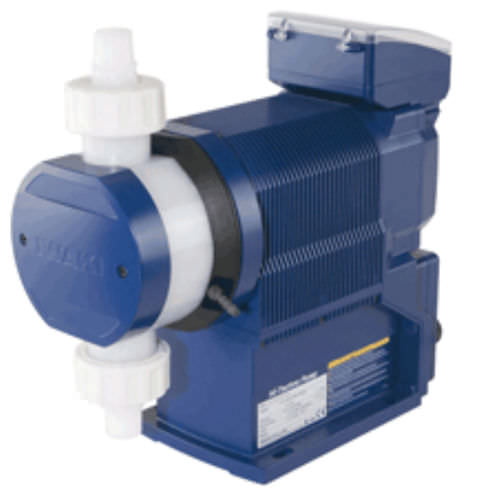 Pompa a membrana - IX-C/D series - IWAKI Europe GmbH - per prodotti chimici / con motore brushless DC / fissa