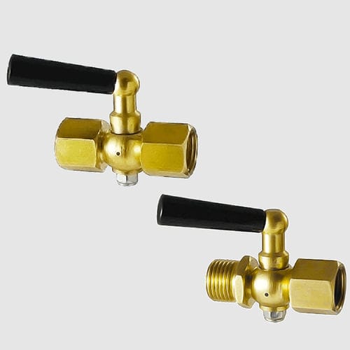 Valvola a sfera - VP0325LPPBR series - GESA TERMOMETROS - a leva / femmina-femmina / per manometro
