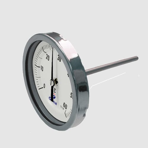 Termometro bimetallico - D01 series - GESA TERMOMETROS - con quadrante / IP54 / industriale