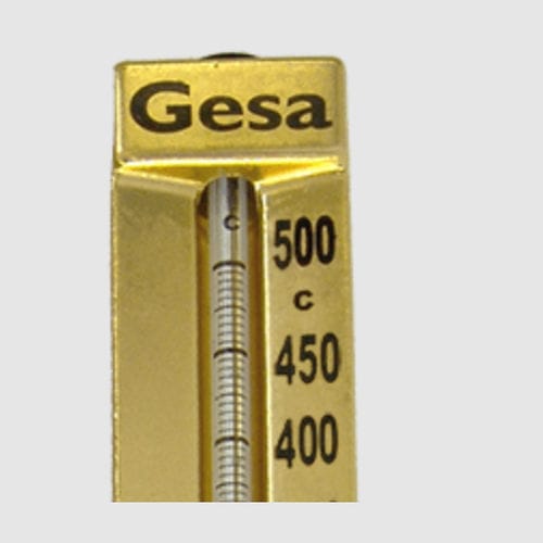 Termometro ad espansione di gas - C0101 series - GESA TERMOMETROS - con quadrante / industriale / per alta temperatura