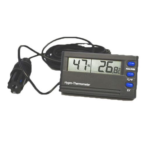 Termo-igrometro con display LCD - 810-195 series - GESA TERMOMETROS - portatile / temperatura / di umidità