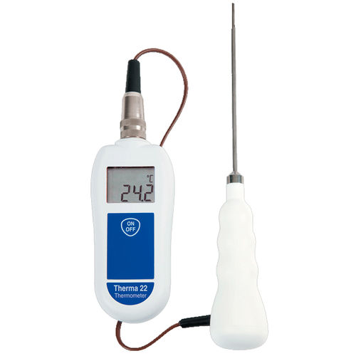 Termometro con termistore - 227-022 series - GESA TERMOMETROS - a termocoppia / con display LCD / compatto
