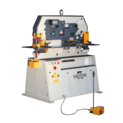 Punzonatrice-cesoia semiautomatica - IW 60 - Metfab - idraulica / per profilati / per barre