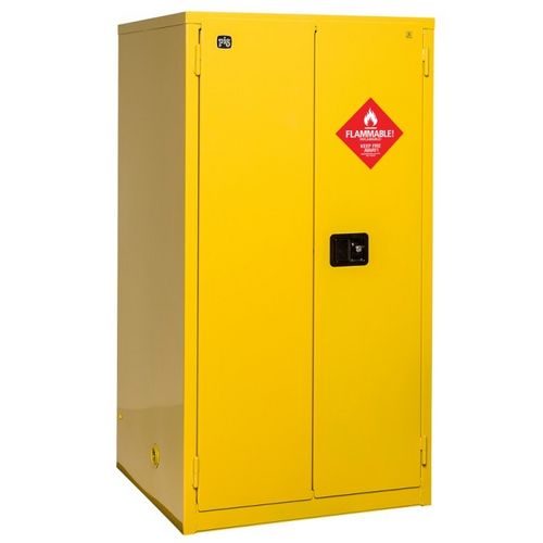 Armadio da officina - CAB721 - New Pig - con piedi / con 2 sportelli / in acciaio