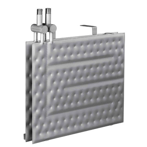 Scambiatore di calore a piastre "trapuntate" - SYNOTHERM - Galvatek - liquido/liquido / in acciaio inossidabile / in titanio