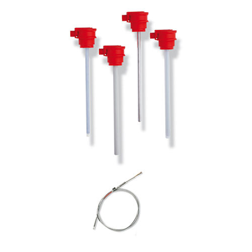 Sonda di temperatura Pt100 - TF - Galvatek - per liquido / in acciaio inossidabile