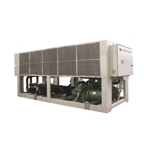 Raffreddatore d'acqua - EQSF - HIPLUS AIRE ACONDICIONADO S.L. - free cooling / con compressore a vite / a condensatore d'aria