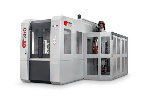 Centro di tornitura-fresatura CNC - GT350 - Trevisan macchine utensili - verticale / con tavola rotante