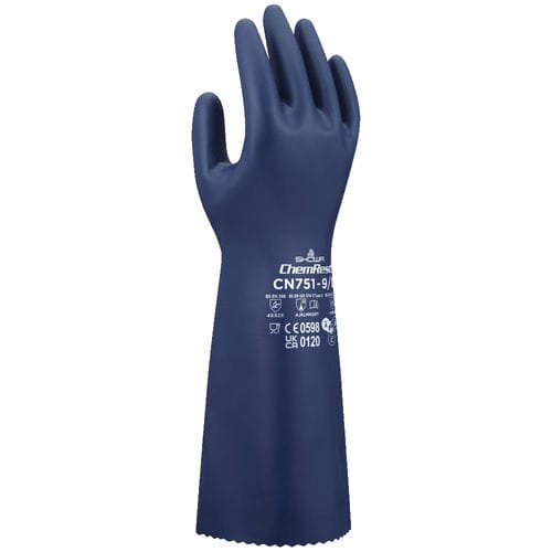 Guanti da lavoro - CN751 - SHOWA - industriale / per il settore agricolo / di protezione chimica