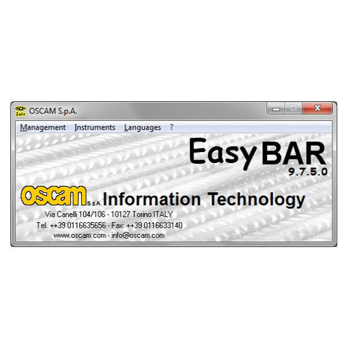 Software di gestione produzione - EasyBAR - Oscam - di tracciabilità / di programmazione / di gestione