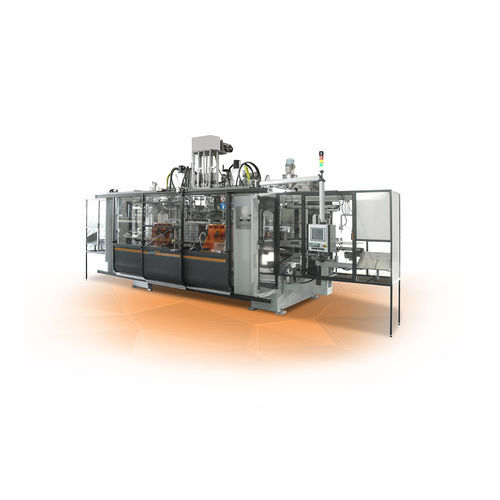 Macchina di soffiaggio di estrusione - PB30E series - Plastiblow - per bottiglie / per container / a doppia stazione