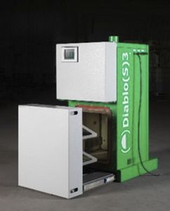 Forno di pirolisi - Diablo (S)5 - Arena Comet NV - compatto / per l'industria plastica