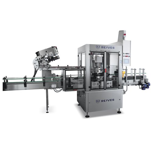 Tappatrice avvitatrice lineare - TM/PF - Rejves Machinery S.r.l - a pressione / a scatto / flessibile