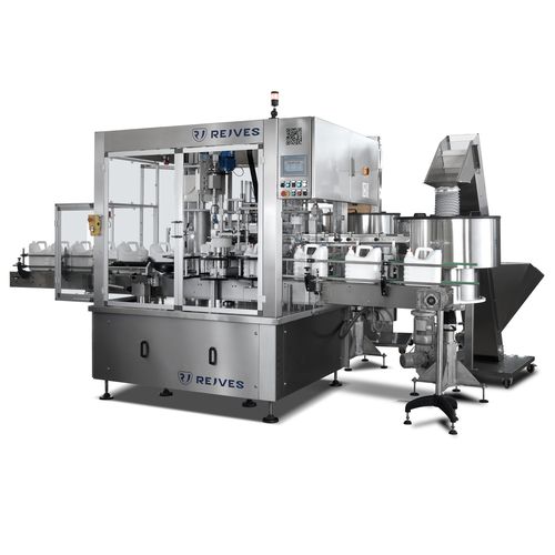 Tappatrice avvitatrice automatica - TM-PF - Rejves Machinery S.r.l - rotativa / a scatto / per bottiglie